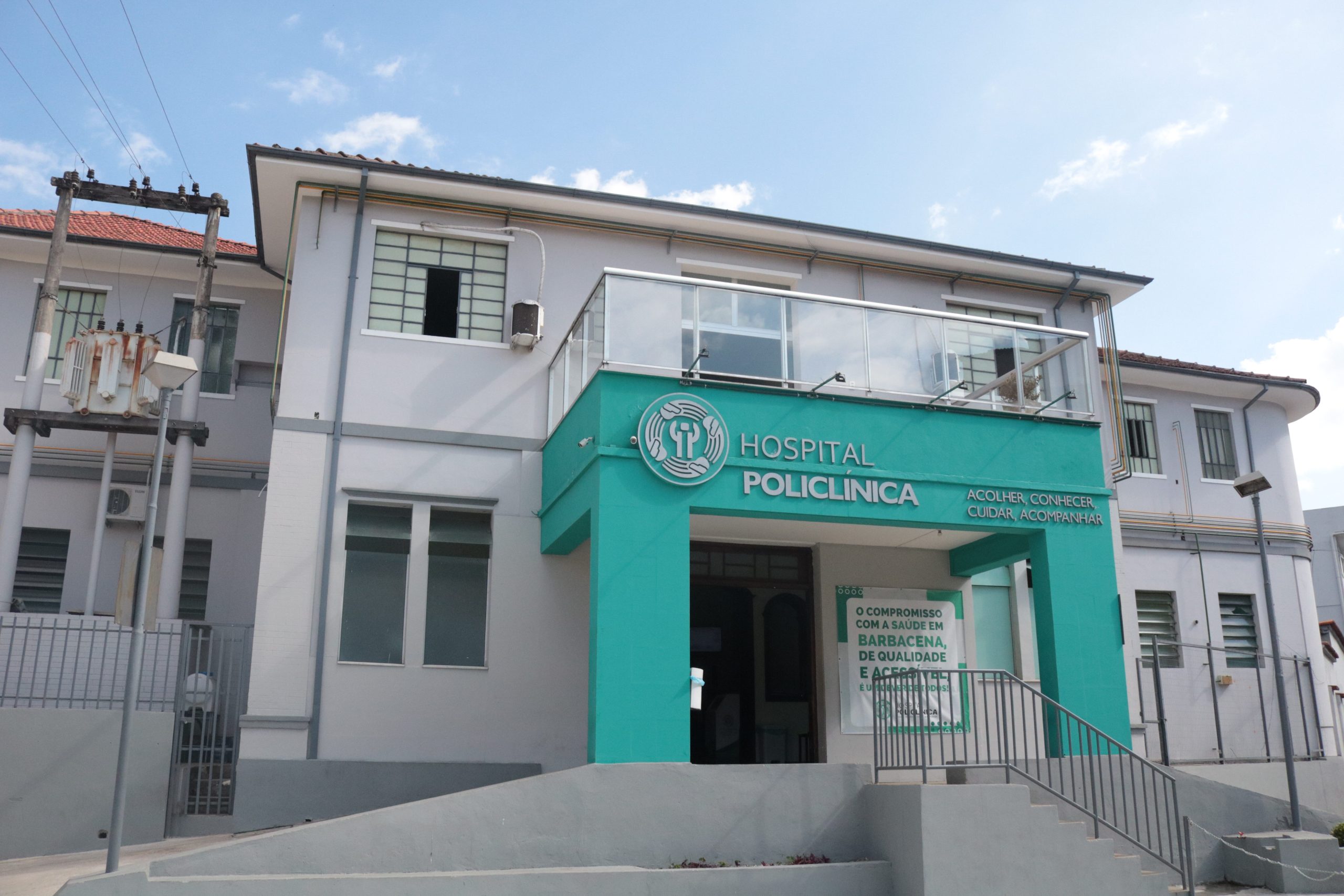 Fachada Policlínica de Barbacena - IMAIP